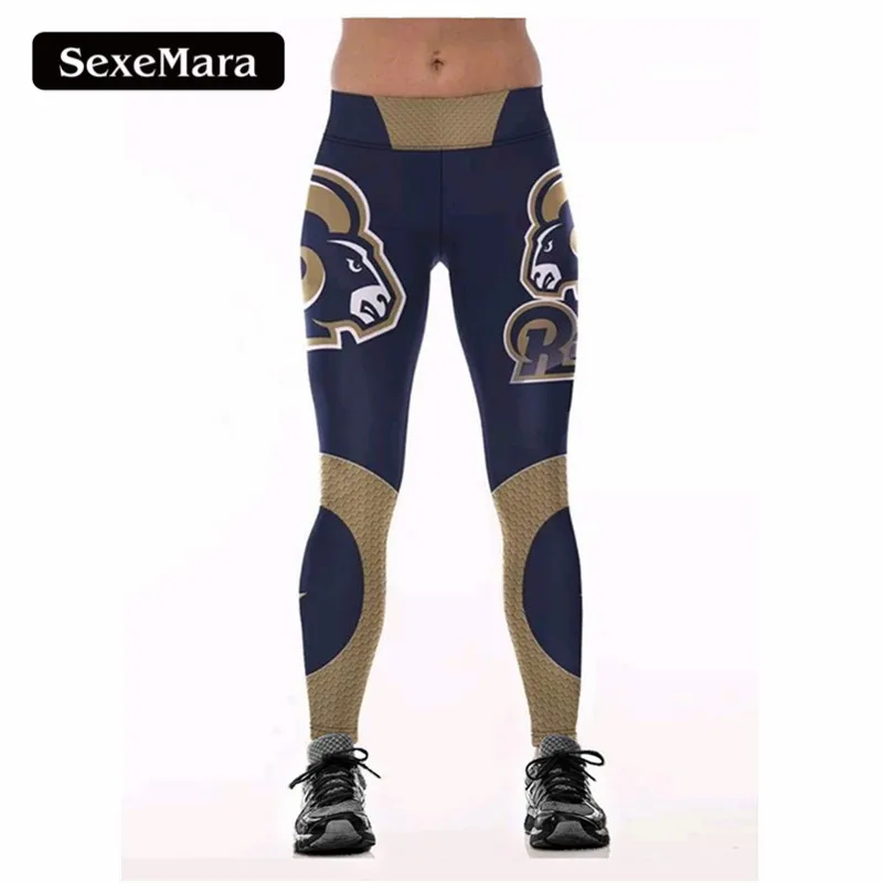 SexeMara RAMS 3D Print Women Leggings High Waist Legging Steelers Printed Women Pants Slim Fitness Leggins
SexeMara RAMS 3D Print Women Leggings High Waist Legging Steelers Printed Women Pants Slim Fitness Leggins