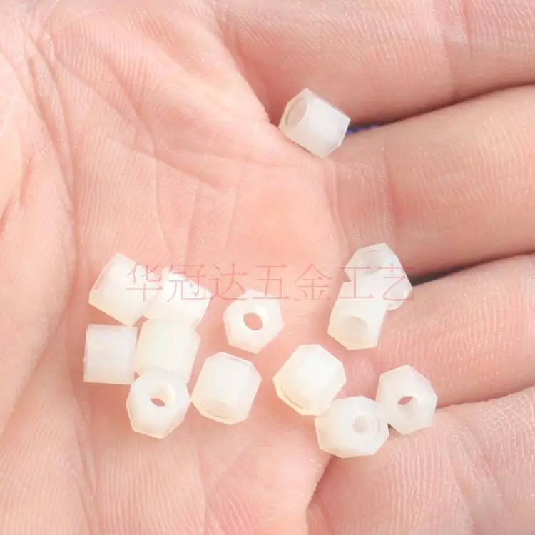 100pcs/lot M3*5-M3*50 plastic nylon white hexagon column hex insulation threaded spacers double-pass plastic insulation screw53
100pcs/lot M3*5-M3*50 plastic nylon white hexagon column hex insulation threaded spacers double-pass plastic insulation screw53