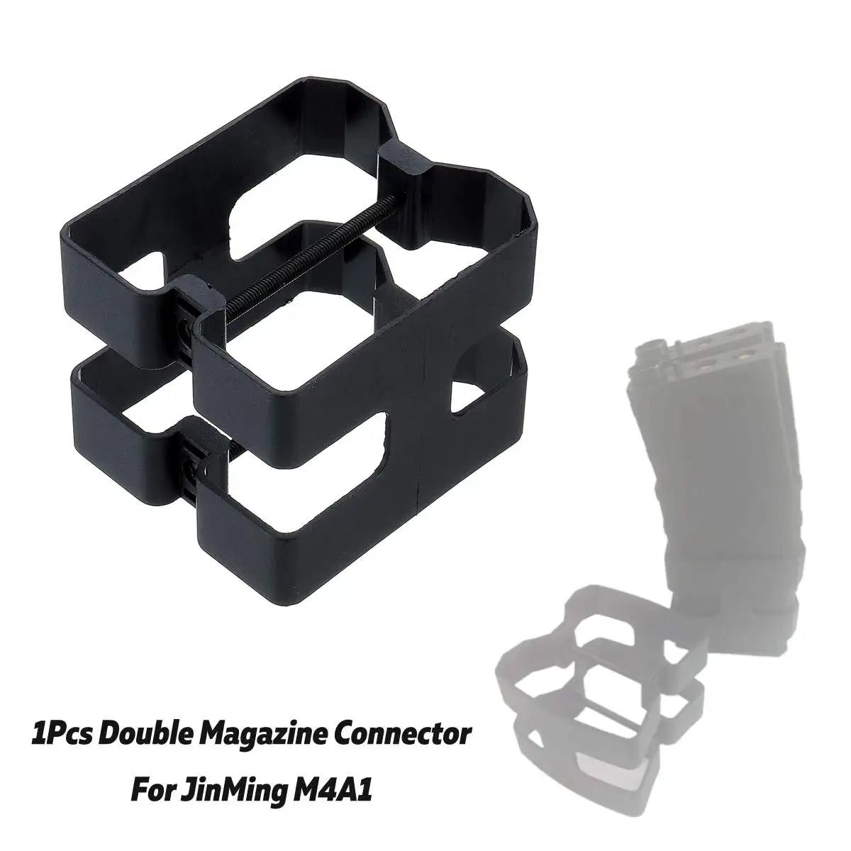 Double Magazine Clip Connector for JinMing M4A1 Scar Gel Ball Toy Holster Double Stack 
Double Magazine Clip Connector for JinMing M4A1 Scar Gel Ball Toy Holster Double Stack