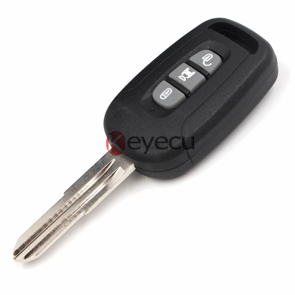 KEYECUNew Uncut Keyless Remote Control Key Fob 3 Buttons 433MHz ID46 Chip for Chevrolet Captiva
KEYECUNew Uncut Keyless Remote Control Key Fob 3 Buttons 433MHz ID46 Chip for Chevrolet Captiva