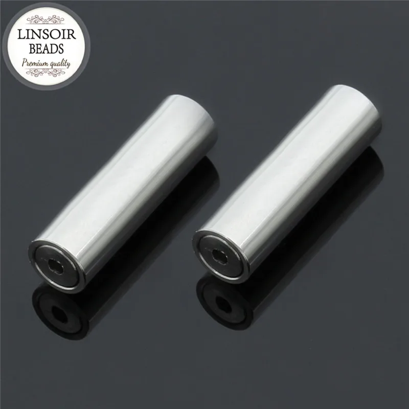 5pcs/lot Stainless Steel Hole Size 1.2mm Magnetic Clasps Round Leather Cord Bracelet End Caps Connector For Jewelry Making F5277
5pcs/lot Stainless Steel Hole Size 1.2mm Magnetic Clasps Round Leather Cord Bracelet End Caps Connector For Jewelry Making F5277