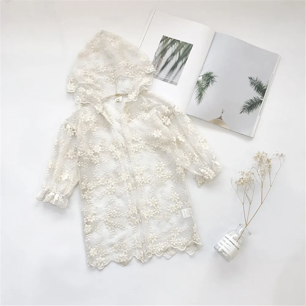 Children'S Clothing Girls Thin Sun Protection Clothing Baby Girls Lace Coat 2019 Summer UV Protection Kids Air Conditioning Tops
Children'S Clothing Girls Thin Sun Protection Clothing Baby Girls Lace Coat 2019 Summer UV Protection Kids Air Conditioning Tops