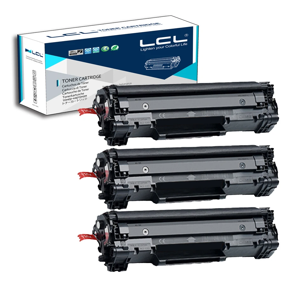 LCL 728 CRG728 (3-Pack Black) Toner Cartridge Compatible for Canon IC MF4410/4450/4412/4420/4550/4570/D520
LCL 728 CRG728 (3-Pack Black) Toner Cartridge Compatible for Canon IC MF4410/4450/4412/4420/4550/4570/D520