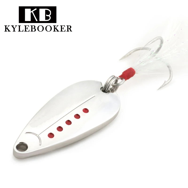 Beetle Fishing lure Spoon fishing baits spoon hard lures treble hooks fake baits metal fishing lure with feather
Beetle Fishing lure Spoon fishing baits spoon hard lures treble hooks fake baits metal fishing lure with feather
