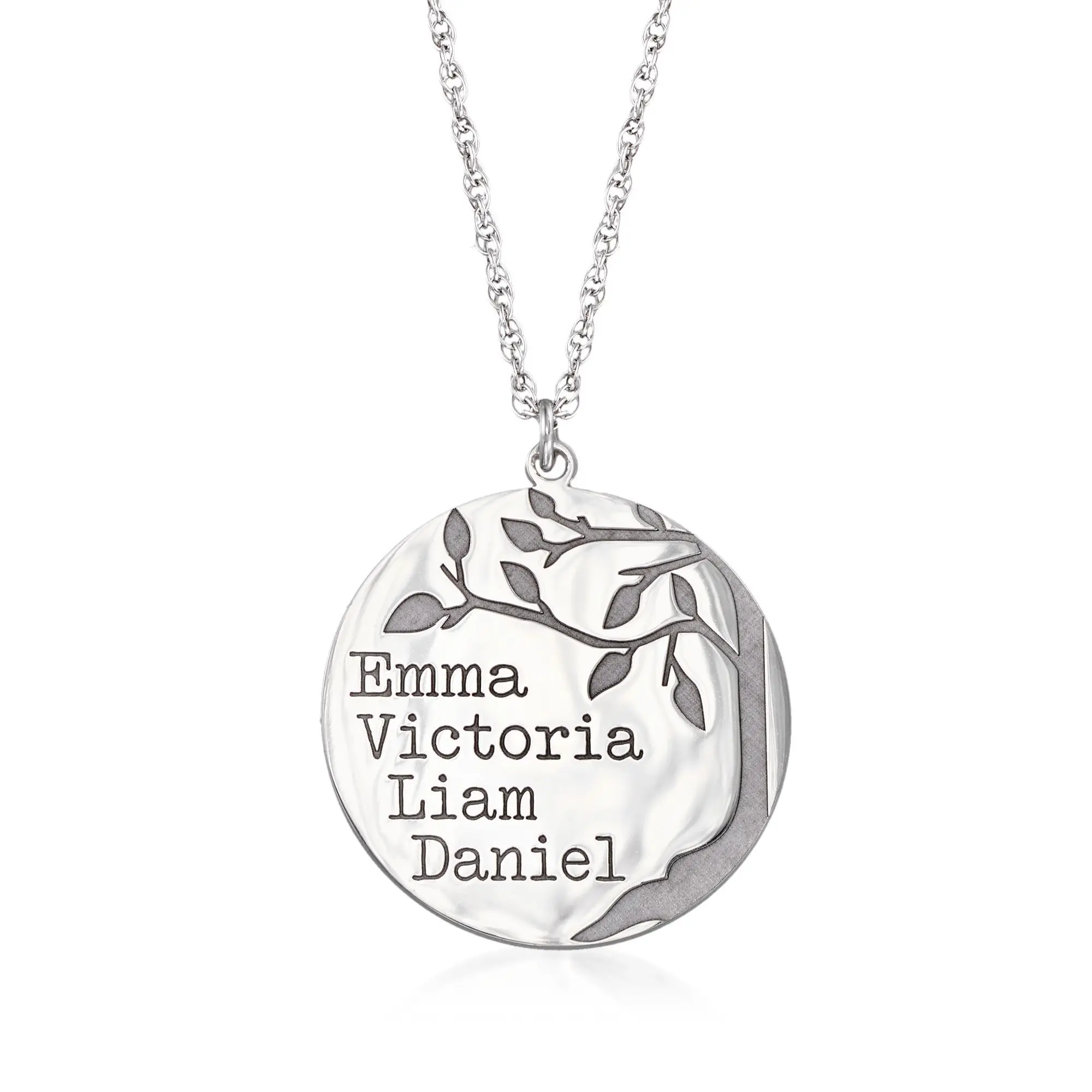 Personalized Silver Tree of life Family Message Engraved Custom Pendant Necklace Real Silver 925 Women Jewelry New
Personalized Silver Tree of life Family Message Engraved Custom Pendant Necklace Real Silver 925 Women Jewelry New