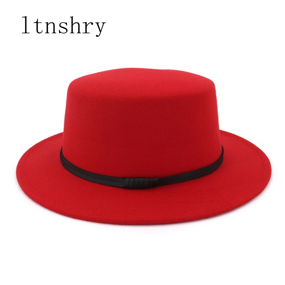 New Women hat Style Autumn Winter New Hats For Women Soft Wide Brim Felt Bowler Fedora Hat Floppy Cloche Women's Party hat
New Women hat Style Autumn Winter New Hats For Women Soft Wide Brim Felt Bowler Fedora Hat Floppy Cloche Women's Party hat