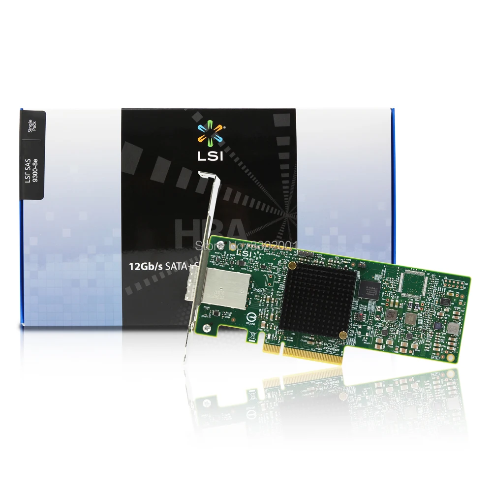 FANMI 9300-8E LSI00343 12Gb 8 port Host Bus Adapter SFF8644 PCI-E3.0 x8 Controller Card,SAS Cable not included
FANMI 9300-8E LSI00343 12Gb 8 port Host Bus Adapter SFF8644 PCI-E3.0 x8 Controller Card,SAS Cable not included