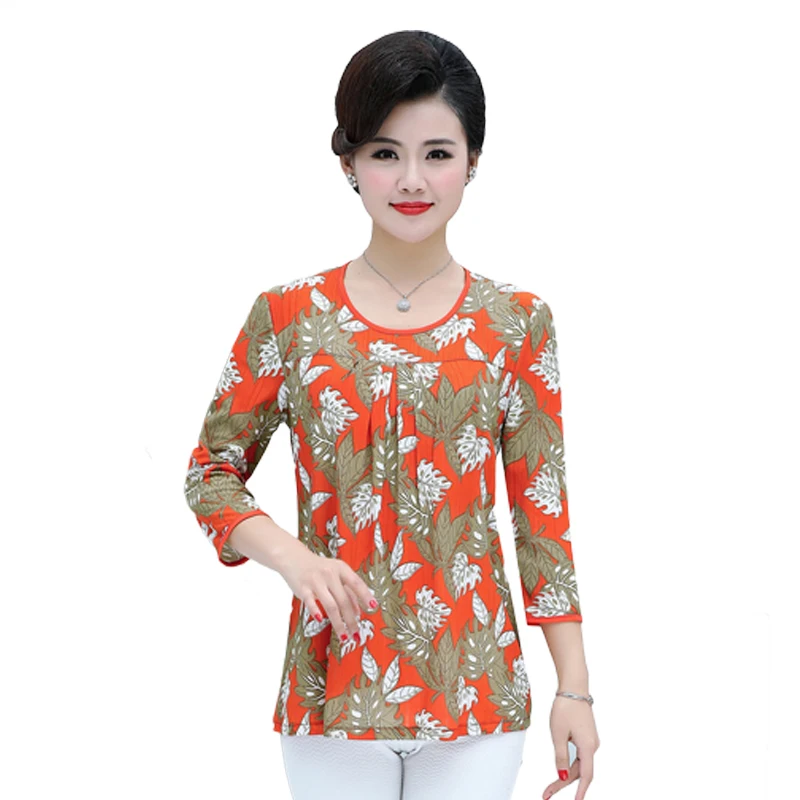Tee Shirt For Women Camiseta 2019 Summer New Plus Size 5XL Femme Pullover Middle Age Mother Clothing Fashion Printed Top T-Shirt
Tee Shirt For Women Camiseta 2019 Summer New Plus Size 5XL Femme Pullover Middle Age Mother Clothing Fashion Printed Top T-Shirt