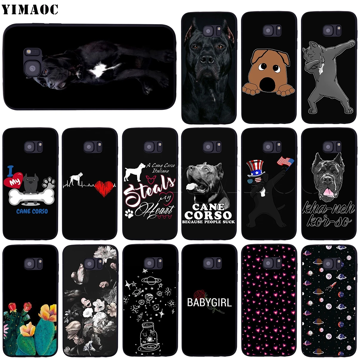 YIMAOC Cane Corso Case for Samsung Galaxy A7 A8 A9 A10 A20 A30 A40 A50 A70 M10 M20 M30 S10e J6 Plus
YIMAOC Cane Corso Case for Samsung Galaxy A7 A8 A9 A10 A20 A30 A40 A50 A70 M10 M20 M30 S10e J6 Plus