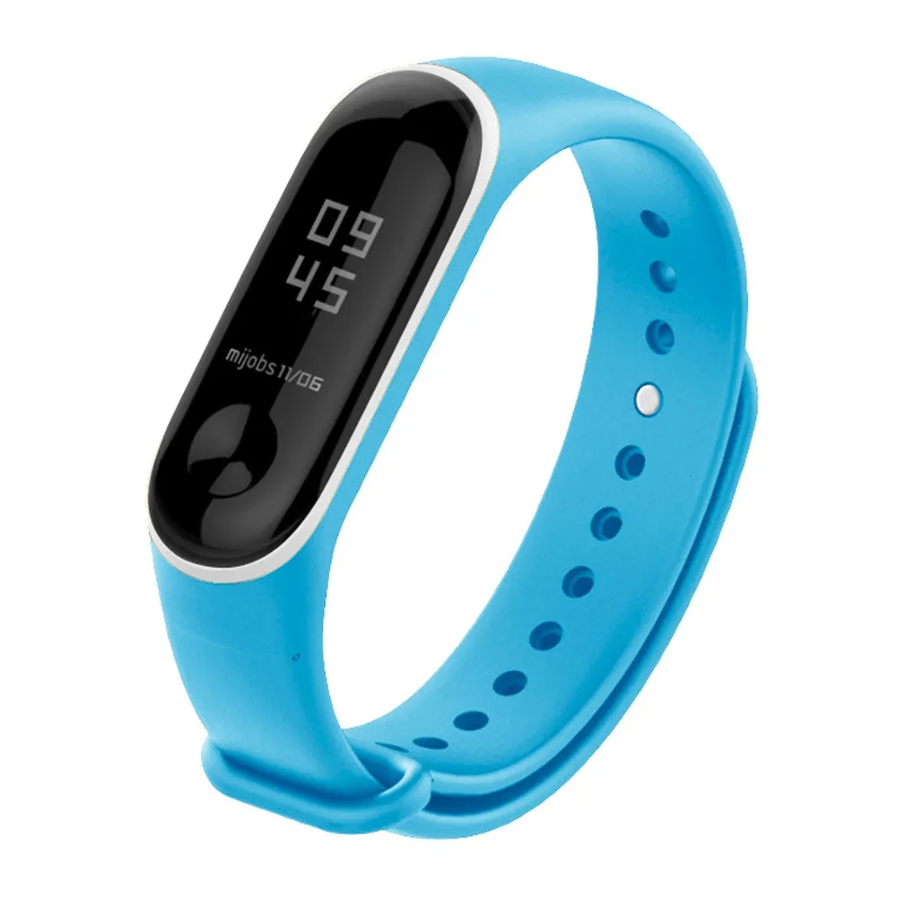 Bracelet Two-Color Soft Silicone Strap Sport Watch Band Replacement Bracelet Strap For Xiaomi Mi Band 3#3$
Bracelet Two-Color Soft Silicone Strap Sport Watch Band Replacement Bracelet Strap For Xiaomi Mi Band 3#3$