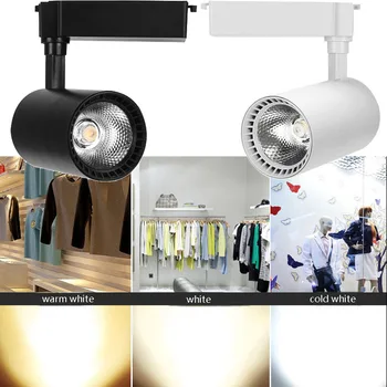 4pcs/lot COB LED track light leds spotlights lighting fixture spot lighting 5W 7W 10W 15W 20W 30W Black White track lighting
4pcs/lot COB LED track light leds spotlights lighting fixture spot lighting 5W 7W 10W 15W 20W 30W Black White track lighting