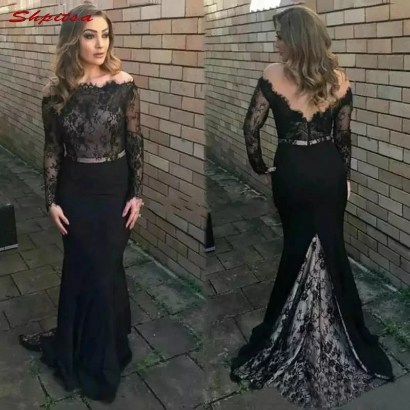 Long Sleeve Mother of the Bride Dresses for Weddings Lace Prom Luxury Mermaid Evening Groom Dinner Dresses 2018
Long Sleeve Mother of the Bride Dresses for Weddings Lace Prom Luxury Mermaid Evening Groom Dinner Dresses 2018