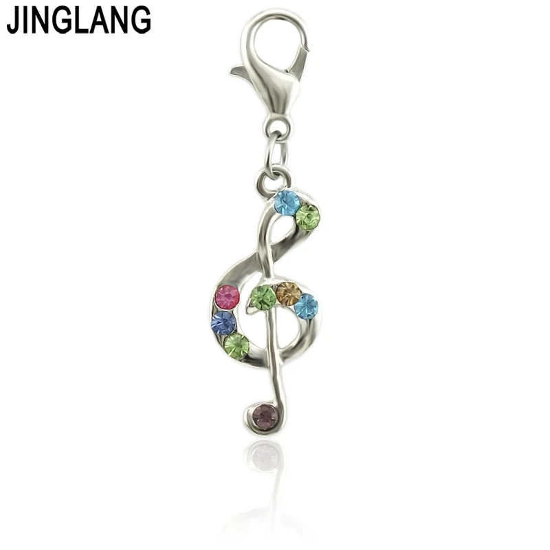 JINGLANG Original Shine Notes Pendant Charm Fit Bracelet Necklace For Women Wedding Gift Jewelry 50 Psc
JINGLANG Original Shine Notes Pendant Charm Fit Bracelet Necklace For Women Wedding Gift Jewelry 50 Psc
