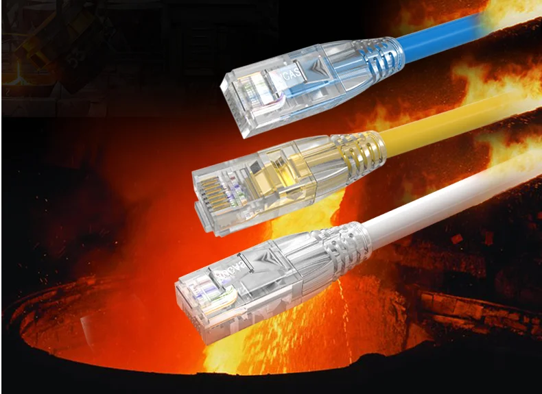 Network cable six types of high-speed network jumper gold-plated jumper portable finished network cable SL3
Network cable six types of high-speed network jumper gold-plated jumper portable finished network cable SL3