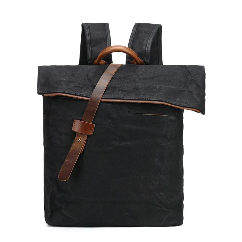 SOAEON Retro Men's Wax Cloth Leisure Shoulder Bags Travel Waterproof Canvas Waterproof Hiking Bookbag Laptop Satchel Travel Bag
SOAEON Retro Men's Wax Cloth Leisure Shoulder Bags Travel Waterproof Canvas Waterproof Hiking Bookbag Laptop Satchel Travel Bag