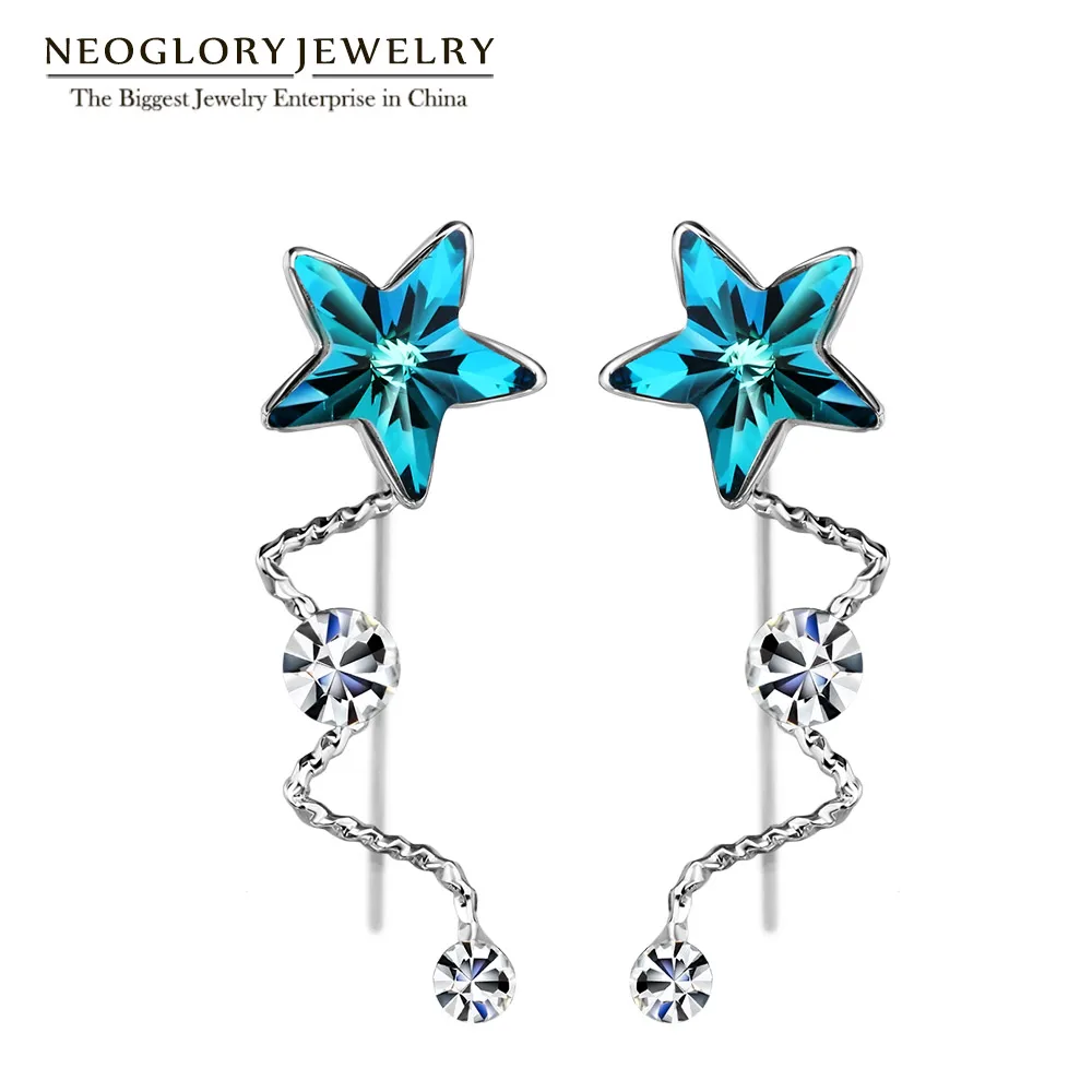 Neoglory Rhinestone Star Fashion Dangle Earrings Charm Jewelry for Women Teen Girls Christmas Gifts 2018 New Brand
Neoglory Rhinestone Star Fashion Dangle Earrings Charm Jewelry for Women Teen Girls Christmas Gifts 2018 New Brand