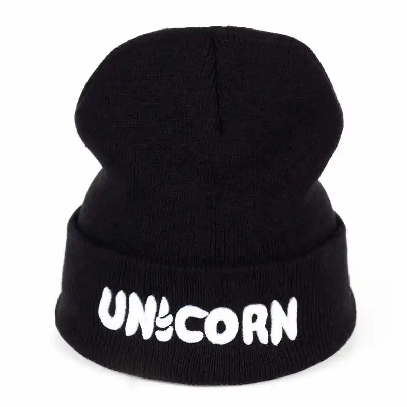 VORON Hot Skullies Beanies Winter Hat Knit Caps UNICORN Letter For Women Men Beanies Simple Warm Cap Soft Cap gorros
VORON Hot Skullies Beanies Winter Hat Knit Caps UNICORN Letter For Women Men Beanies Simple Warm Cap Soft Cap gorros