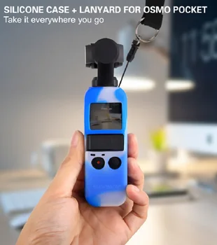 Gimbal Camera Osmo Pocket Silicone Cover Case With Gift Lanyard for DJI OSMO POCKET Protective Accessories Wrap
Gimbal Camera Osmo Pocket Silicone Cover Case With Gift Lanyard for DJI OSMO POCKET Protective Accessories Wrap