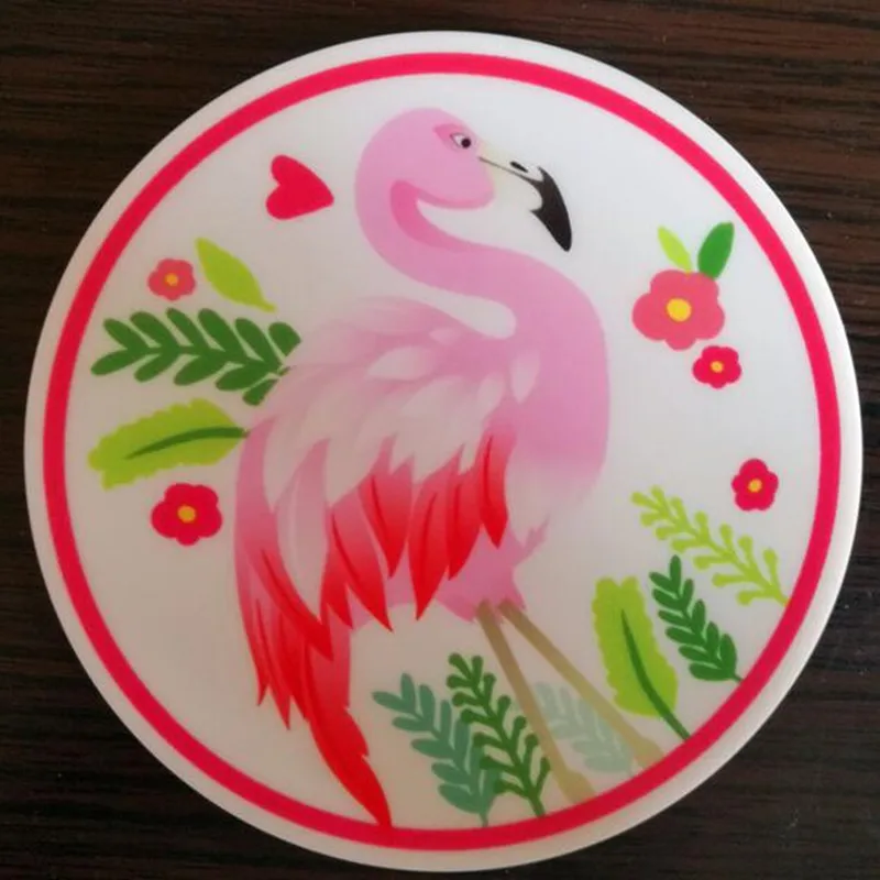 CFen A's Flamingos Round Shape Silicone drink Coasters Coffee Cup Mat Pad Tea mat 4pcs
CFen A's Flamingos Round Shape Silicone drink Coasters Coffee Cup Mat Pad Tea mat 4pcs