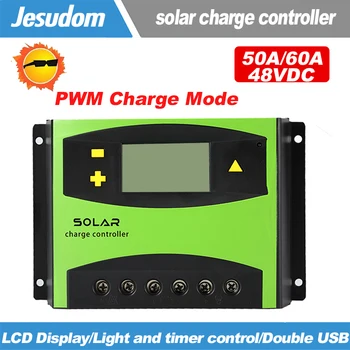 20A 30A 40A 50A 60A Solar Charge Controller 48V 1000W 2000W 3000W Solar Panel LCD Screen Display PWM Charging for Off Grid PV
20A 30A 40A 50A 60A Solar Charge Controller 48V 1000W 2000W 3000W Solar Panel LCD Screen Display PWM Charging for Off Grid PV