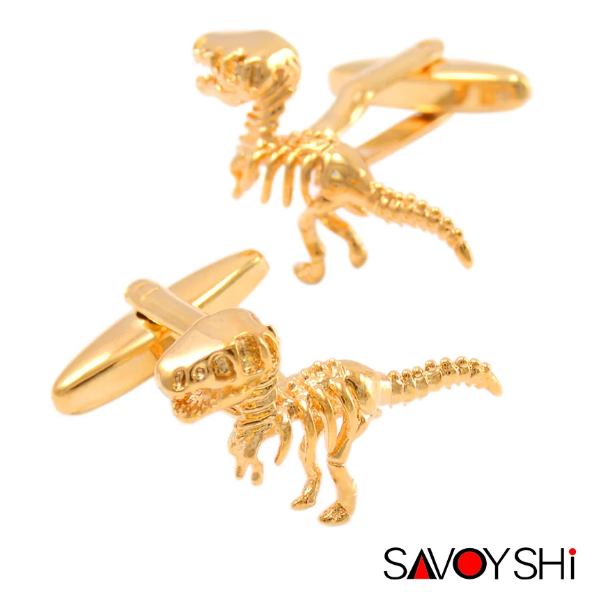 SAVOYSHI 2 Colors Dinosaur Modeling Cufflinks for Mens High Quality Novelty Animal Cuff link Fashion Brand Men Jewelry Design
SAVOYSHI 2 Colors Dinosaur Modeling Cufflinks for Mens High Quality Novelty Animal Cuff link Fashion Brand Men Jewelry Design