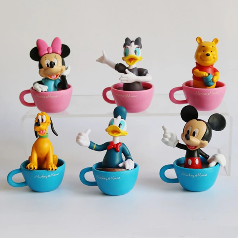 Good PVC 6 Styles Pink Blue Cup Mickey Minnie Duck Bear Dog Action Figure Model Children Toy Gift Collectibles Decoration
Good PVC 6 Styles Pink Blue Cup Mickey Minnie Duck Bear Dog Action Figure Model Children Toy Gift Collectibles Decoration