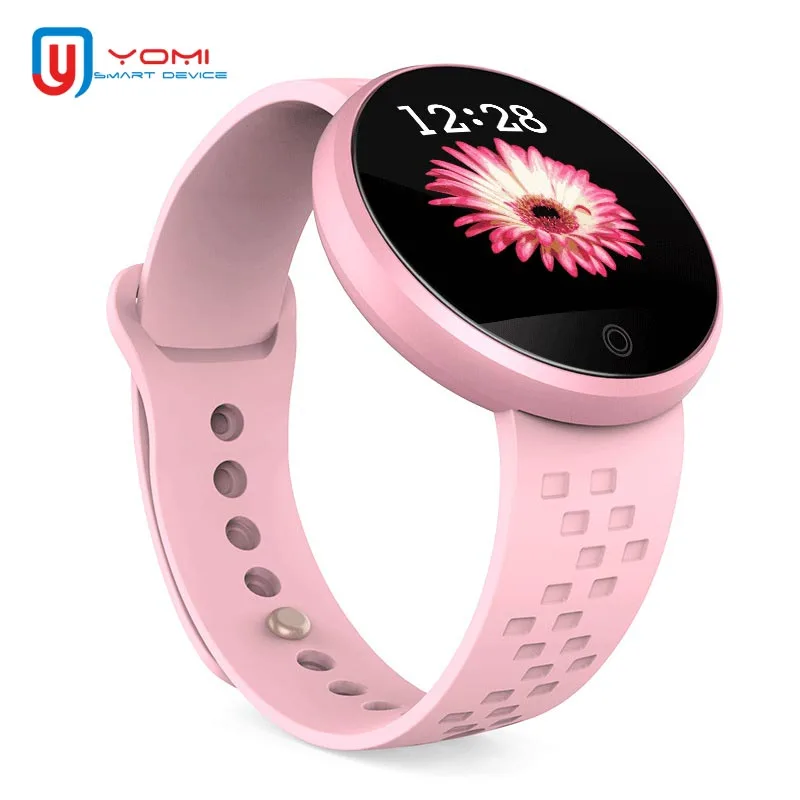 Smart Fashion Bracelet for Lady IP68 Fitness Tracker Heart Rate Monitor Physiological Cycle Smart Watch Women for IOS Android
Smart Fashion Bracelet for Lady IP68 Fitness Tracker Heart Rate Monitor Physiological Cycle Smart Watch Women for IOS Android