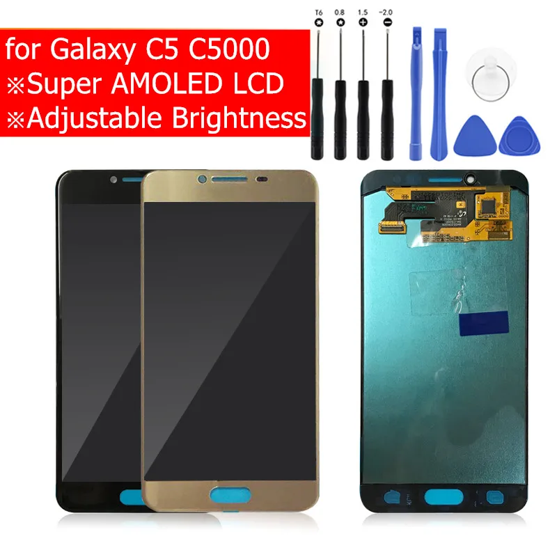 For SAMSUNG GALAXY C5 C5000 LCD Display Touch Screen Digitizer Assembly LCD Display for Samsung GALAXY C5 Repair Parts
For SAMSUNG GALAXY C5 C5000 LCD Display Touch Screen Digitizer Assembly LCD Display for Samsung GALAXY C5 Repair Parts