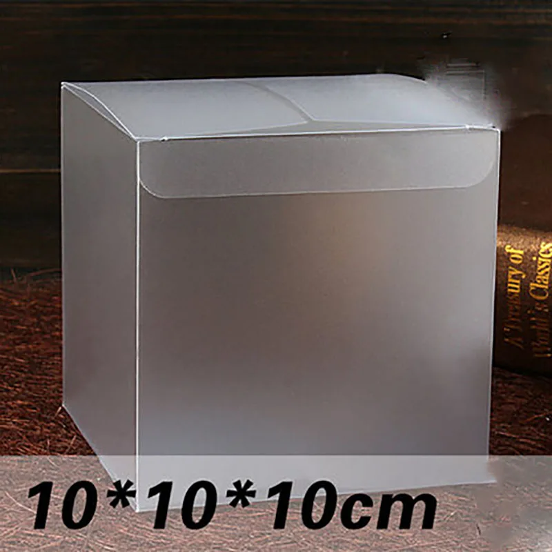 Wholesale 20pcs 10*10*10cm PVC Clear Scrubs Square Box Packing Custom Gift Boxes Candy/Cake/Soap/Cookie/Cupcake packaging Box
Wholesale 20pcs 10*10*10cm PVC Clear Scrubs Square Box Packing Custom Gift Boxes Candy/Cake/Soap/Cookie/Cupcake packaging Box