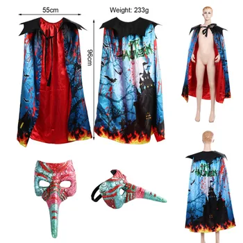 2019 Halloween Devil vampire Cloak Costumes mediaeval Venetian Carnival Party PU Foam Classic Punk Doctor Schnabel Mask Cosplay
2019 Halloween Devil vampire Cloak Costumes mediaeval Venetian Carnival Party PU Foam Classic Punk Doctor Schnabel Mask Cosplay
