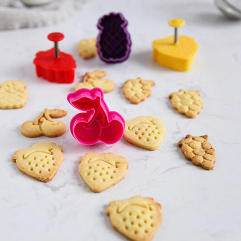 4pcs/set Fruit Biscuit Mould Cookie Cutter Fondant Cutter Cake Decorating Molds DIY Tools for Baking Claying Plunger
4pcs/set Fruit Biscuit Mould Cookie Cutter Fondant Cutter Cake Decorating Molds DIY Tools for Baking Claying Plunger