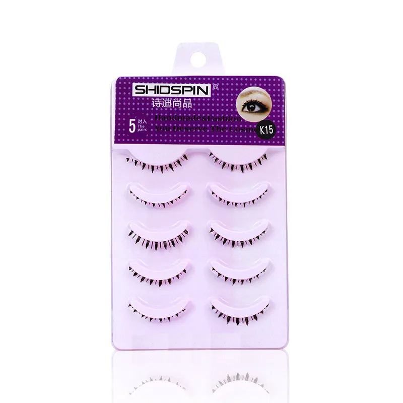 5 Pairs Stunning Makeup Handmade Messy Natural Cross False Eyelashes lower Lashes
5 Pairs Stunning Makeup Handmade Messy Natural Cross False Eyelashes lower Lashes