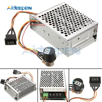 DC 10-50V 40A DC Motor Regulator PWM Motor Speed Controller Reversible Pulse Driver
DC 10-50V 40A DC Motor Regulator PWM Motor Speed Controller Reversible Pulse Driver