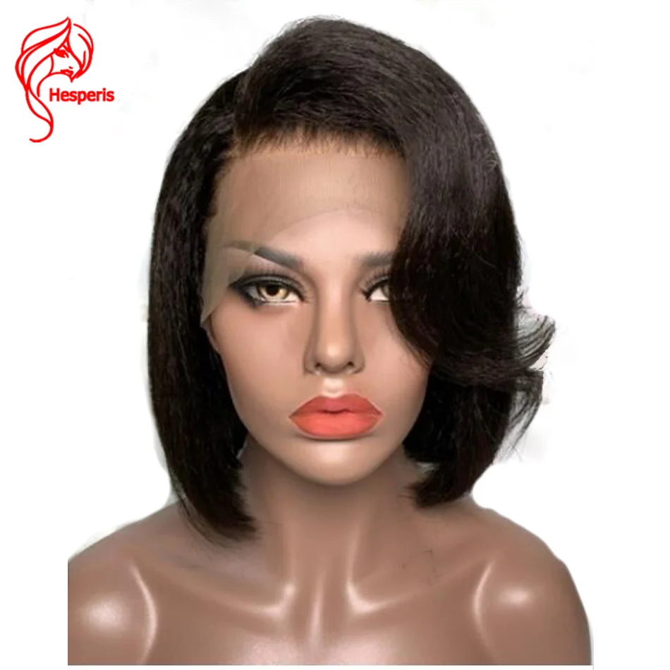 Hesperis Yaki Straight Lace Front Human Hair Wig Brazilian Remy Short Bob Cut Wigs Pre Pluked With Baby Hair Bob Lace Front Wigs
Hesperis Yaki Straight Lace Front Human Hair Wig Brazilian Remy Short Bob Cut Wigs Pre Pluked With Baby Hair Bob Lace Front Wigs