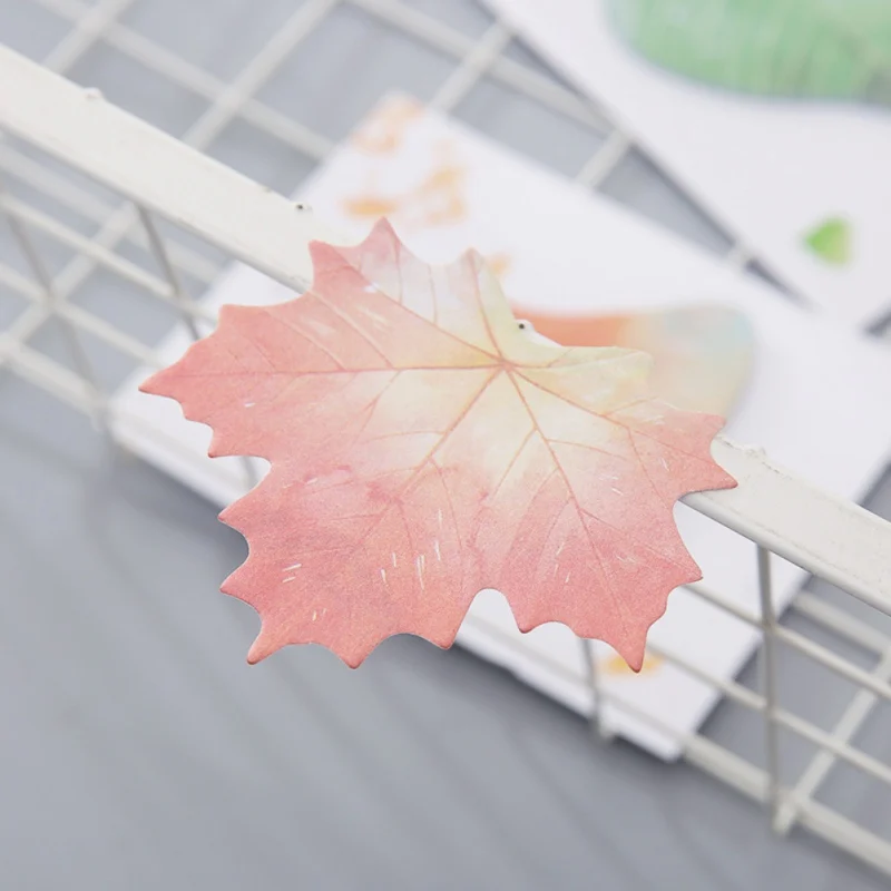30 Sheets/pad Notes Self-stick Notes Fallen Leaves Schedule Self Adhesive Memo Pad Sticky Notes Bookmark Planner Stickers
30 Sheets/pad Notes Self-stick Notes Fallen Leaves Schedule Self Adhesive Memo Pad Sticky Notes Bookmark Planner Stickers