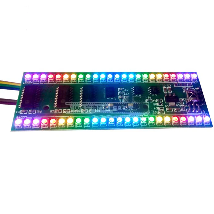 Free shipping led audio level indicator Adjustable RGB 24 LED Dual channel 24 segments kiy kit
Free shipping led audio level indicator Adjustable RGB 24 LED Dual channel 24 segments kiy kit
