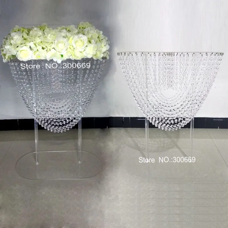 new arrived Acrylic crystal wedding flower vase aisle road lead cake holder party table centerpieces decor wedding venue props
new arrived Acrylic crystal wedding flower vase aisle road lead cake holder party table centerpieces decor wedding venue props