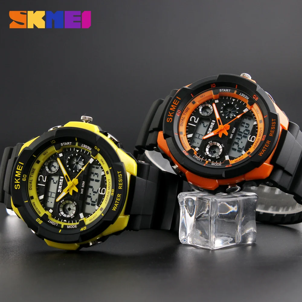 S Shock 2017 Элитный бренд Для мужчин Спортивные часы Военная Униформа армии цифровой