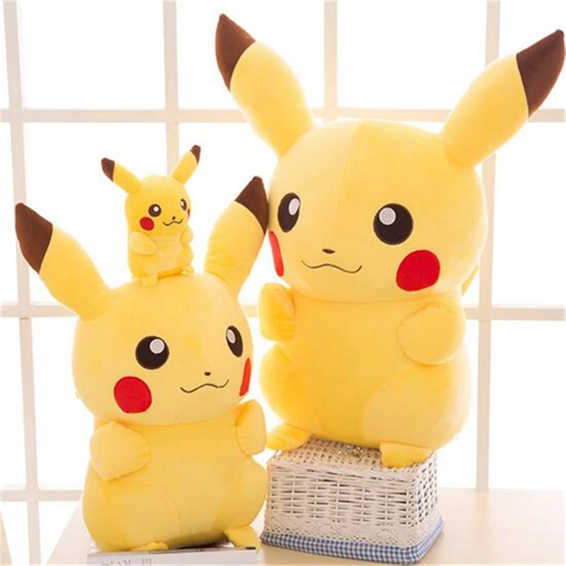 20cm 35cm 45cm Anime Pikachu Plush Toys Animals Stuffed Doll Kids Cartoon Peluche Pokemon Plush Doll Children's Gift Toy A117
20cm 35cm 45cm Anime Pikachu Plush Toys Animals Stuffed Doll Kids Cartoon Peluche Pokemon Plush Doll Children's Gift Toy A117