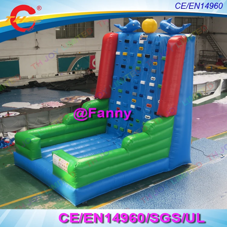 5x4x5m commercial grade pvc inflatable dolphin climbing wall, 2019 new design game inflatable bouncy castle rock climbing wall
5x4x5m commercial grade pvc inflatable dolphin climbing wall, 2019 new design game inflatable bouncy castle rock climbing wall