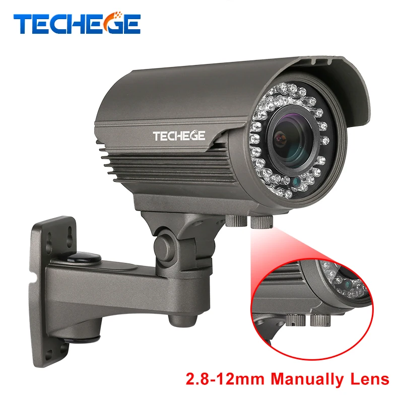 Techege 1920*1080P Full HD 2.0MP Camera 48V P2P ONVIF IP66 Waterproof Outdoor IR CUT Night Vision Plug and Play POE IP Camera
Techege 1920*1080P Full HD 2.0MP Camera 48V P2P ONVIF IP66 Waterproof Outdoor IR CUT Night Vision Plug and Play POE IP Camera