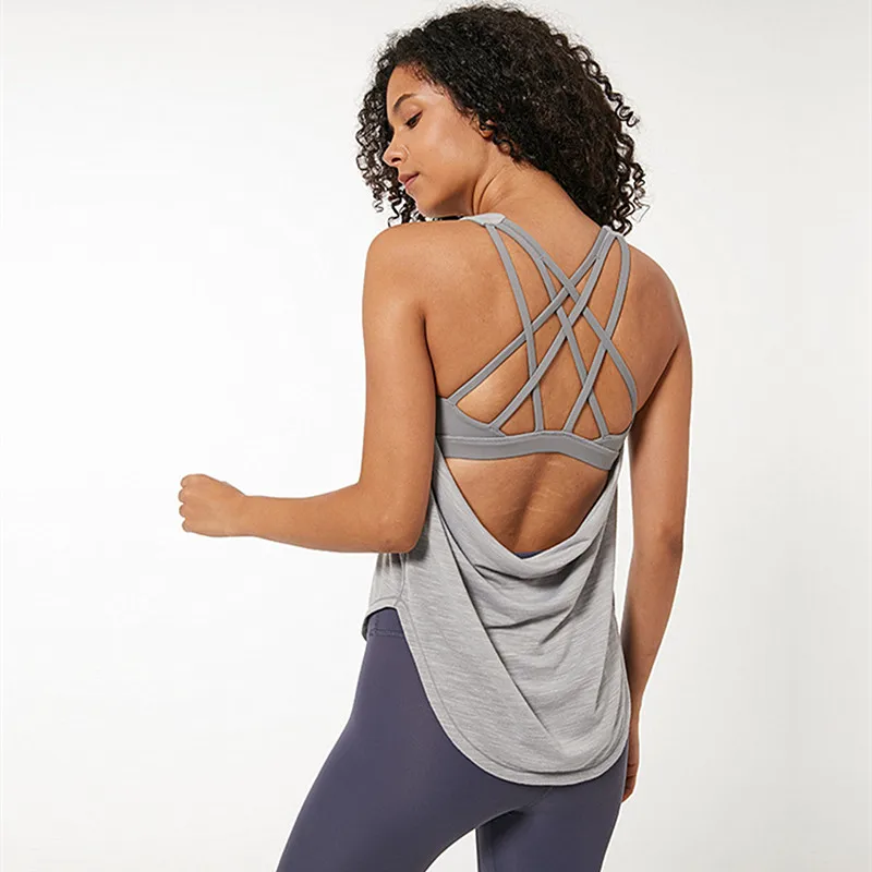 Inner Chest Pad Yoga Tops Women Padded Training Gym Sports Vest Sleeveless Shirts Removable Chest Pads Fitness Tank
Inner Chest Pad Yoga Tops Women Padded Training Gym Sports Vest Sleeveless Shirts Removable Chest Pads Fitness Tank