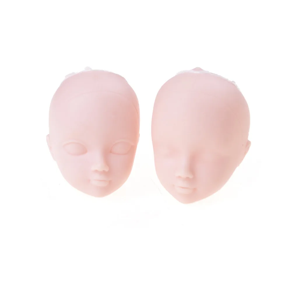2pcs/lot Makeup Head Without Hair Soft Plastic Practice Makeup Doll Heads For Barbie Doll For 1/6 Kurhn BJD Doll's Practicing
2pcs/lot Makeup Head Without Hair Soft Plastic Practice Makeup Doll Heads For Barbie Doll For 1/6 Kurhn BJD Doll's Practicing