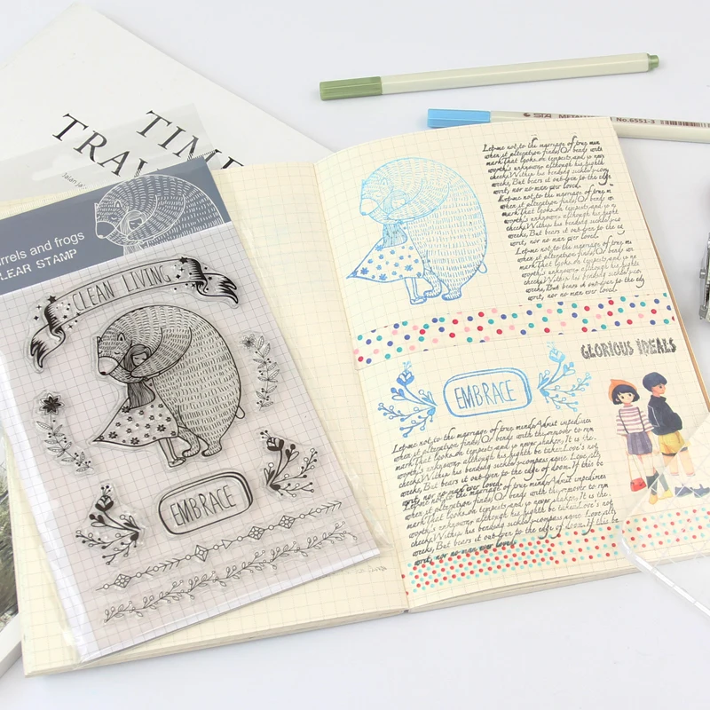 Fromthenon Notebook Decorative Stamp Transparent Silicone Stamp Diary Scrapbooking DIY Accessories clear Seal School stationery
Fromthenon Notebook Decorative Stamp Transparent Silicone Stamp Diary Scrapbooking DIY Accessories clear Seal School stationery