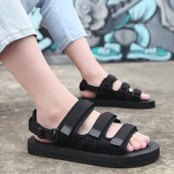 2019 New Style Fashion Hot Sale Men Black Rubber Slippers Summer Sandals Soft-sole Antiskid Mesh Casual Slipper Sandals
2019 New Style Fashion Hot Sale Men Black Rubber Slippers Summer Sandals Soft-sole Antiskid Mesh Casual Slipper Sandals