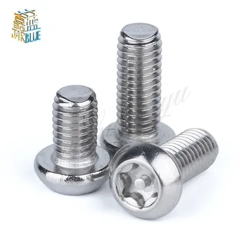 50 pc/lot SUS304 Inside plum flower belt pillar type anti-theft bolt M3,M4 stainless steel pan head torx machine security screw
50 pc/lot SUS304 Inside plum flower belt pillar type anti-theft bolt M3,M4 stainless steel pan head torx machine security screw