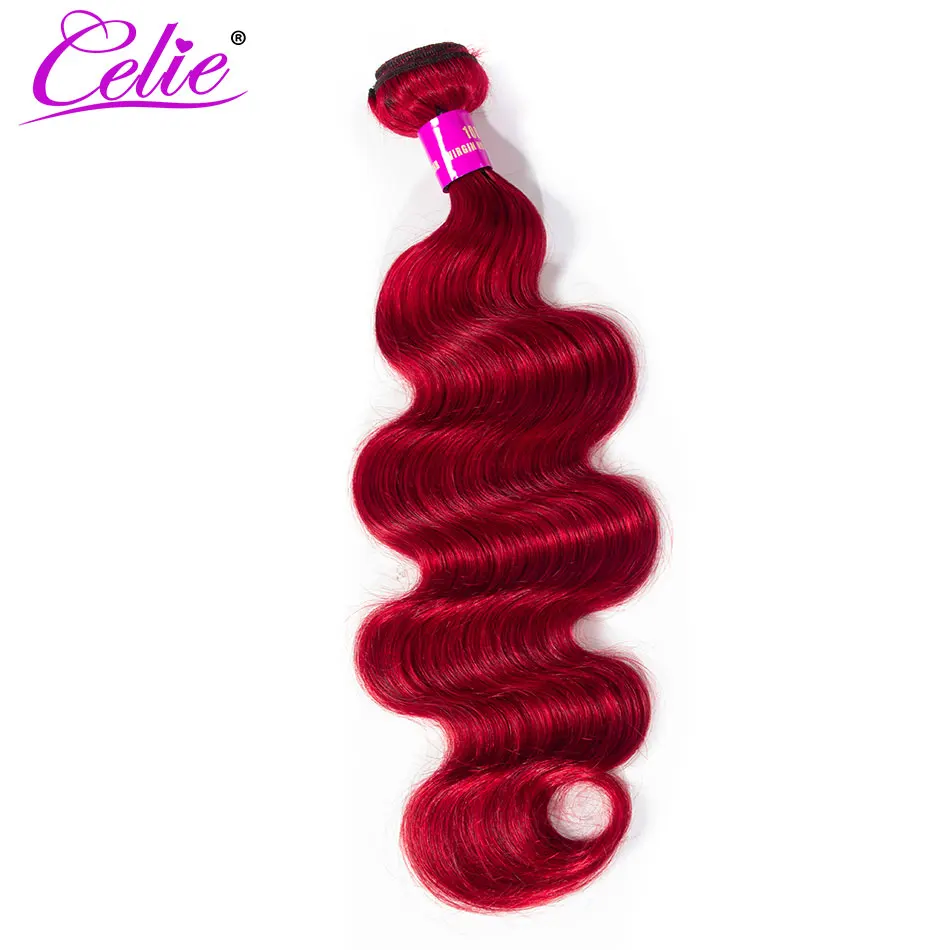 Celie Brazilian Red Body Wave Bundles Human Hair Extensions Hair Weave Bundles Can Buy 1/3/4 bundles
Celie Brazilian Red Body Wave Bundles Human Hair Extensions Hair Weave Bundles Can Buy 1/3/4 bundles