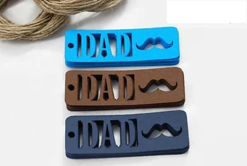 6 'Dad' moustache craft labels fathers day gift tags Blue Navy Brown birthday party favor package decor
6 'Dad' moustache craft labels fathers day gift tags Blue Navy Brown birthday party favor package decor