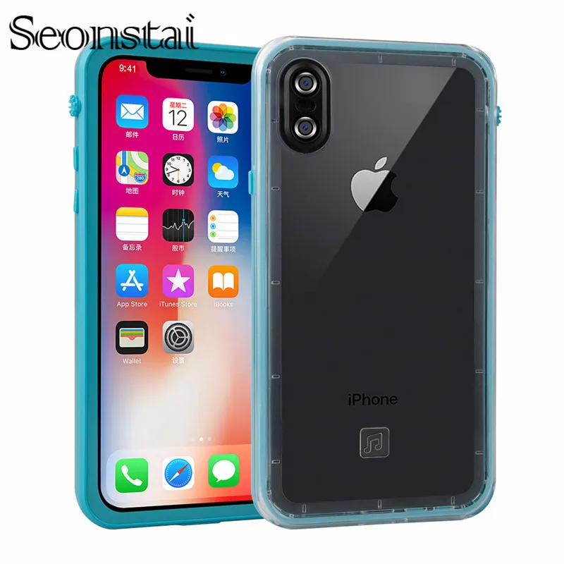 Водонепроницаемый чехол для iPhone X, для плавания, дайвинга, серфинга, с полной защитой
Водонепроницаемый чехол для iPhone X, для плавания, дайвинга, серфинга, с полной защитой