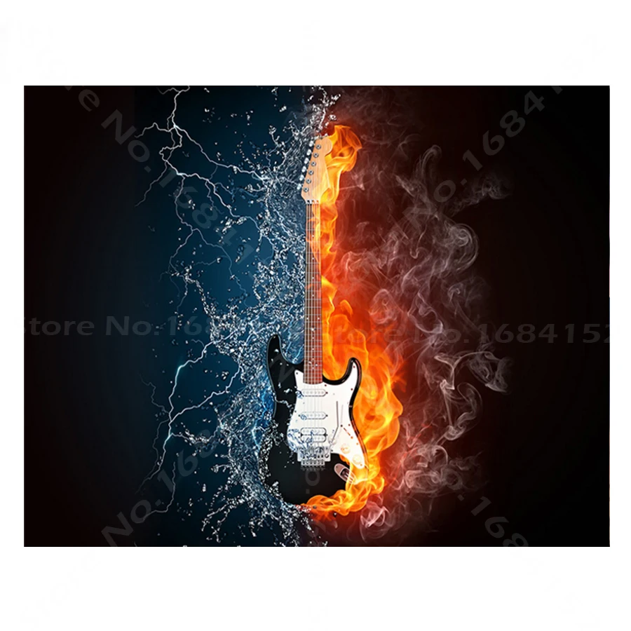 5D diy Daimond Painting Cross-stitch Fire Guitar Music 3D Diamond Embroidery Full square Rhinestones Paintings mosaic Gifts B101
5D diy Daimond Painting Cross-stitch Fire Guitar Music 3D Diamond Embroidery Full square Rhinestones Paintings mosaic Gifts B101